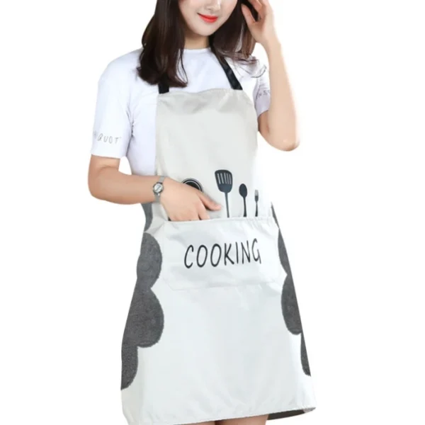 Home Kitchen Fabric Apron - Image 5